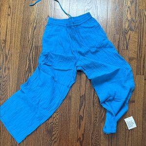 Top shop Vibrant Blue Balloon Casual Pants